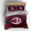ACM 1899 Red Black Bedding Set Bedding Duvet Cover Set Duvet Cover Pillowcases Home Decor (1 * Duvet Cover 2 * Pillowcases, without duvet insert)