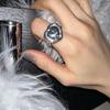 Mosxe [925silver] Princess Heart Ring