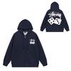 Mens Heavyweight Cotton Hoodie With Kangaroo Pocket Streetwear Style Winter Warm Long Sleeve Pullover