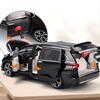 1:24 масштаба Toyota Sienna MPV, модель автомобиля из сплава, литье под давлением, металлическая игрушка, модель коммерческого автомобиля, имитация звука, свет, коллекция, детские подарки