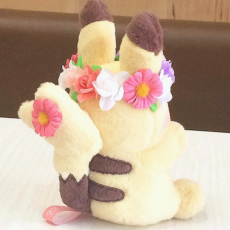 Пасхальный Весенний Фестиваль Пикачу Иви Плюшевая Кукла Гирлянда Декор Скорбанни Понита Иви Мягкая Игрушка Детский Рождественский Подарок