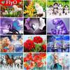 5D Diamond Painting Dragon Cat Horse Animal Cross Stitch Full Square Diamond Embroidery Angel Girl Portrait Rhinestone Mosaic Home Decor Gift