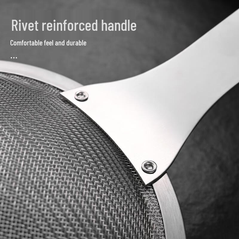 304 Stainless Steel Mesh Strainer with Wooden Handle