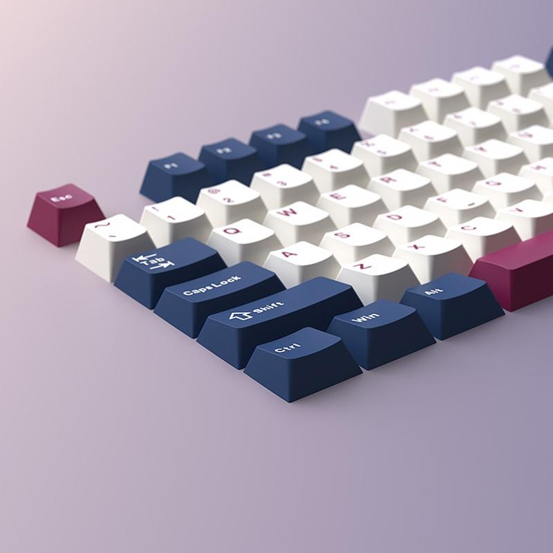 126 Клавиш Двойной Прострел Колпачок Pbt Cherry Механическая Игровая Клавиатура Для Переключателя Mx Колпачок Gmk67 Gmk87 Gmk61 Игровая Клавиатура Клавишный Колпачок