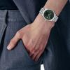 Tissot Коллекция Halo Кварцевый механизм Водонепроницаемость 100 м Унисекс Часы 40 мм Зеленый Циферблат Корпус из нержавеющей стали T156.410.11.091.00