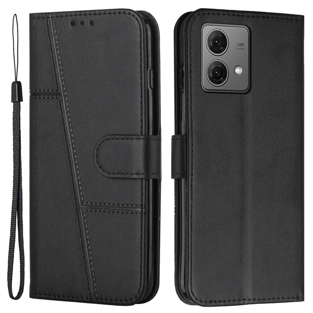 For Motorola Edge 40 Neo 5G Case Magnetic Clasp Leather Wallet Phone Cover