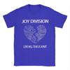 Мужская Женская Joy Division Любовь разорвет нас на части Футболка 100% Хлопок Одежда Смешная С коротким рукавом Круглый вырез Футболка