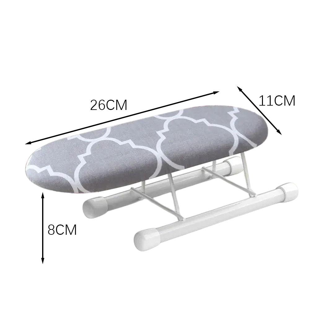 Настольная гладильная доска со складной ножкой, легкая дорожная гладильная доска для дома, офиса, общежития