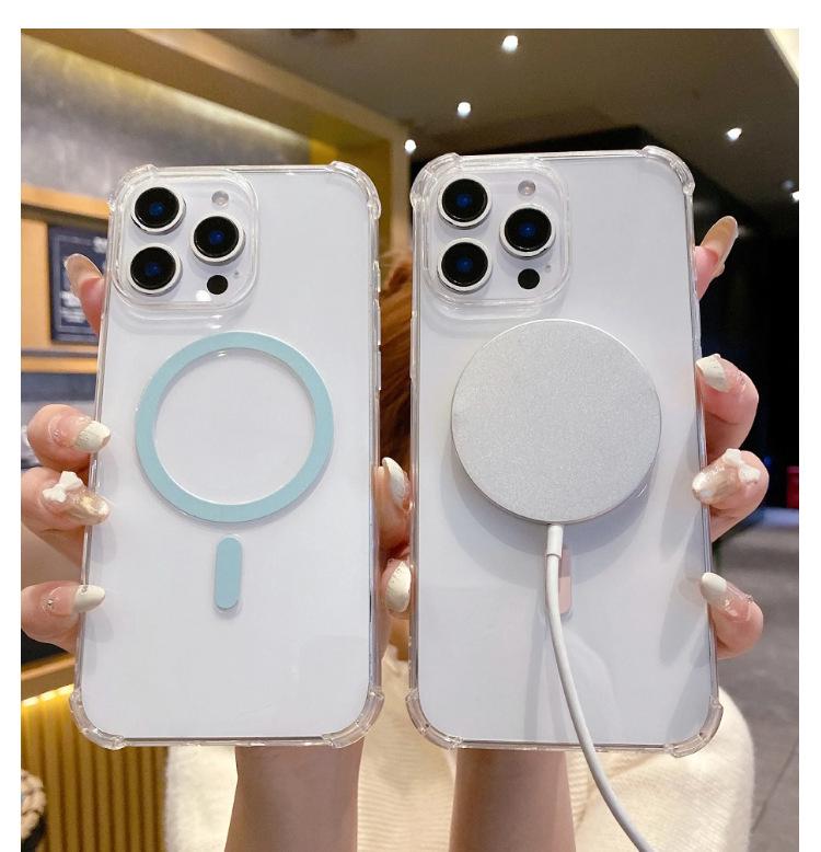Нежелтеющая магнитная вращающаяся подставка для чехла iPhone 17 Air/16 Pro Max/15/14