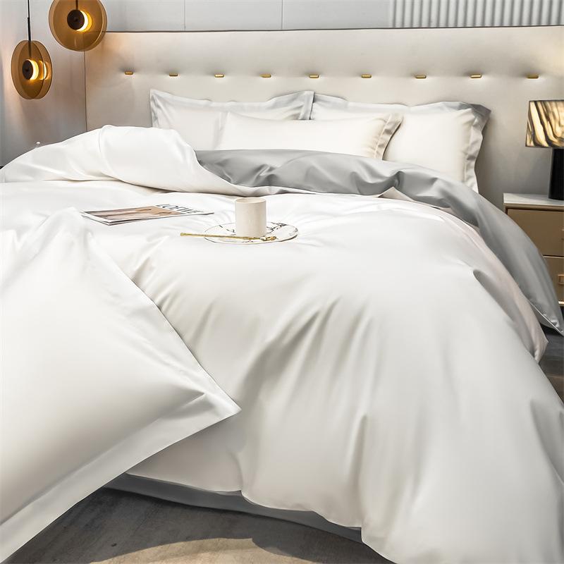 High-end Class A Maternal and Infant Grade Xinjiang Long-staple Cotton 4pcs Set, Pure Cotton Bed Sheet, Cotton Quilt Cover, Bed Hat 3pcs Set