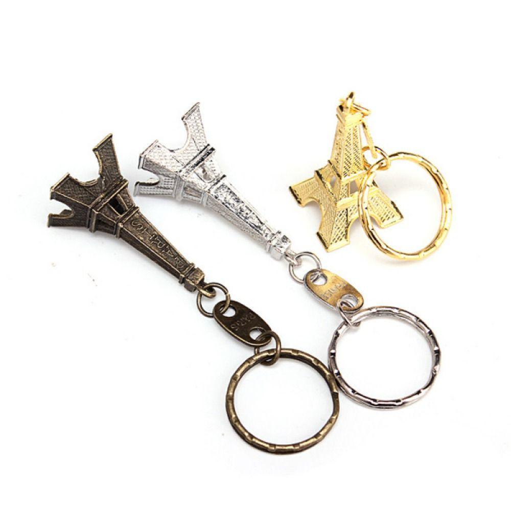 Fashion Eiffel Tower Bag Pendant Zinc Zinc Alloy Paris Keyring France Tower Keychain Hanging Accessory
