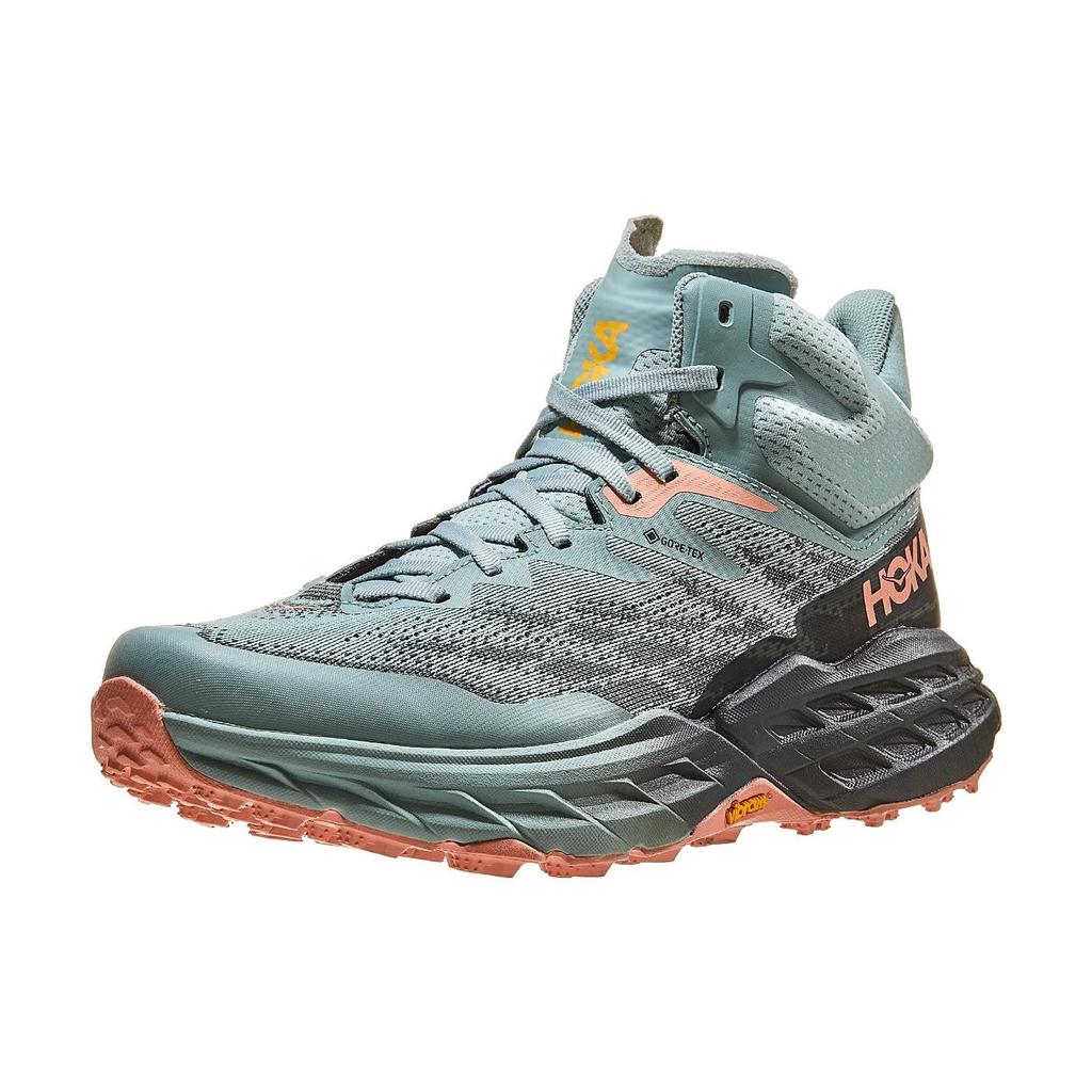 HOKA Speedgoat 5 Mid GORE-TEX Агава Ель Женские Кроссовки Зеленый 1127919-ASPR