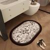 Carpet Rugs Bathroom Non-slip Absorbent Carpet Bedroom Plush Rugs Kitchen Floor Rugs Washable Quick Drying Carpet Rugs