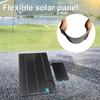 Солнечные панели 10 Вт 5 В Высокомощное портативное солнечное зарядное устройство Выход USB/Type-C Гибкая солнечная панель Бытовая техника