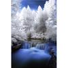 Полный 5D Diy Алмазная картина Зимняя река Алмазная вышивка Полный лежал вышивка крестом Домашний декор Подарок ручной работы