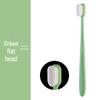 Ultra-Nano Soft Bristle Toothbrush with 10,000 Bamboo Charcoal Bristles for Gum Protection, Includes Independent Tube