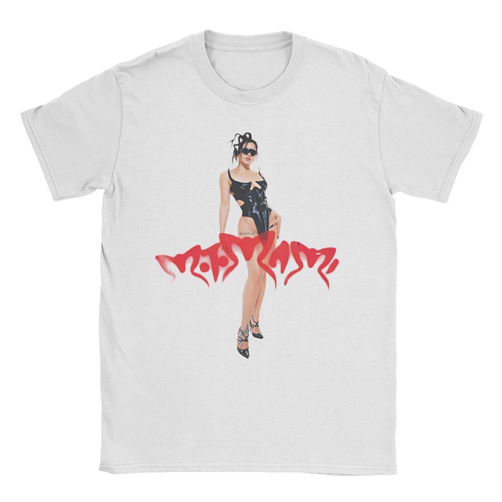 ROSALIA LUX Tour Album TShirt for Unisex WoUnisex Cool Pure Cotton Tee Shirt O Neck Short Sleeve T Shirt Plus Size Clothes