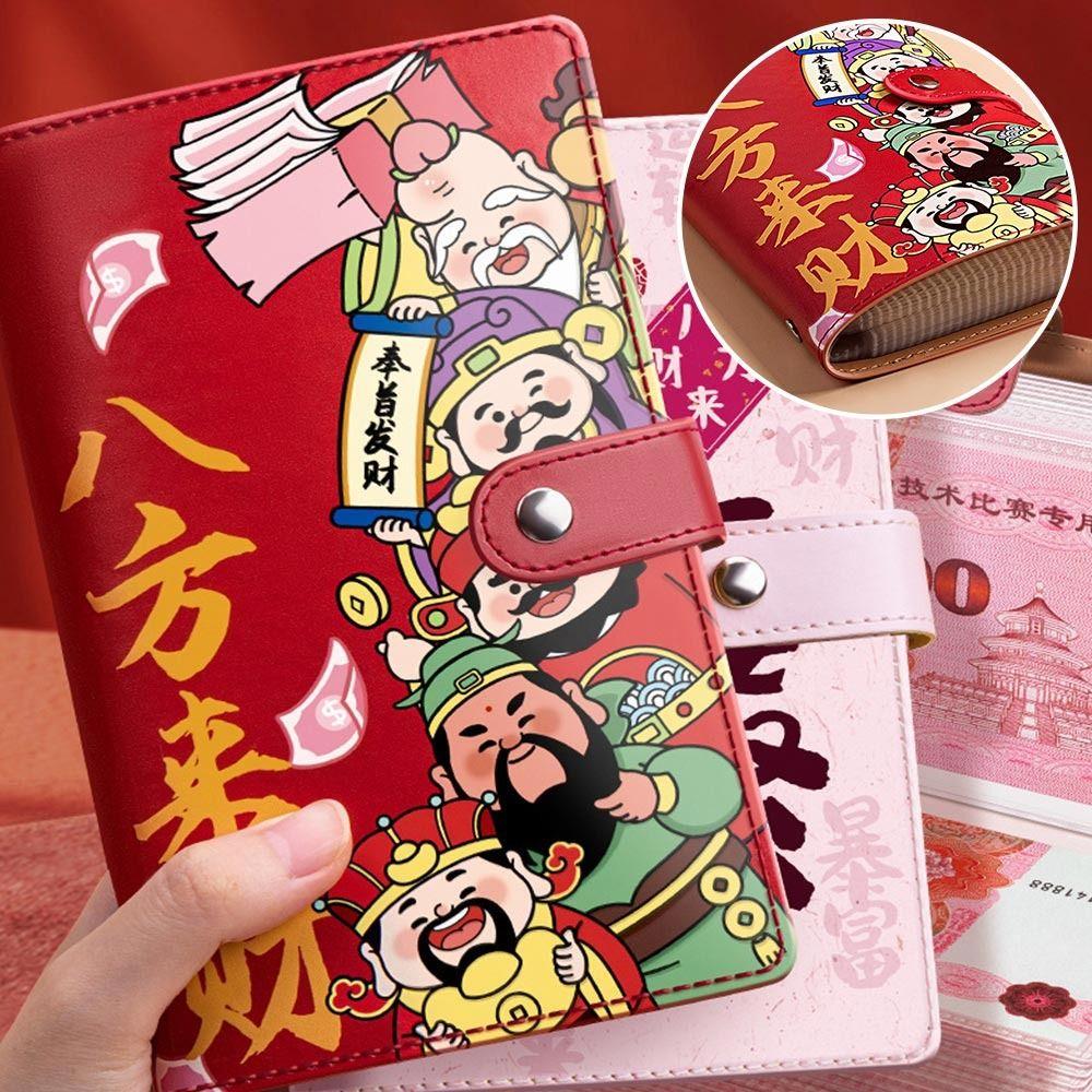 PU Mini Binder Экономия Вызов Разбогатеть За одну ночь Экономия Вызовы Любители книг Бюджетные переплеты