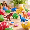 Dinosaur Egg Advent Calendar with 24 Water Hatching Eggs, Color Crack Grow Christmas Countdown Gifts Dino Educational Toy for Kids, Gift Party Favors