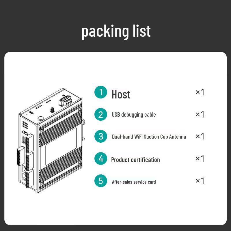 Maiwei ARM Quad-Core Industrial Edge Computing Gateway