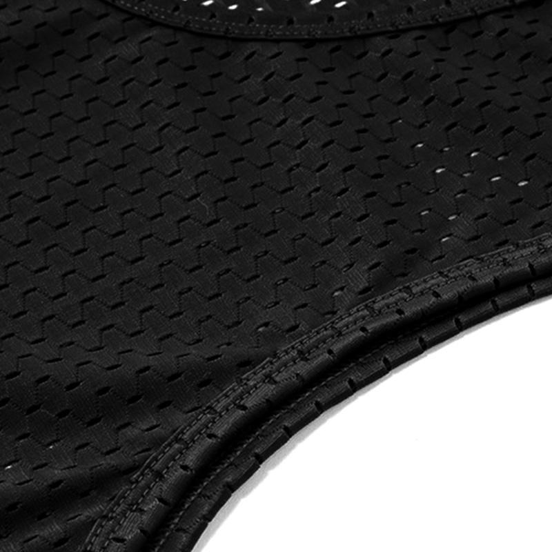 1 шт. Мужские топы, крутые спортивные майки, быстросохнущие футболки без рукавов, дышащий жилет из ледяного шелка, пляжная майка для фитнеса и мужской моды