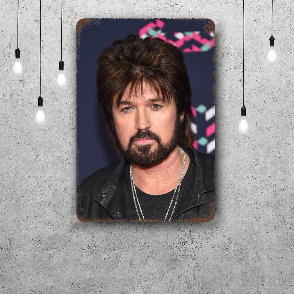 Декор Billy Ray Cyrus Винтажные Металлические Вывески Жестяные Вывески Постер Капитана Декор для Бара Паба Клуба Мужской Комнаты Настенное Украшение