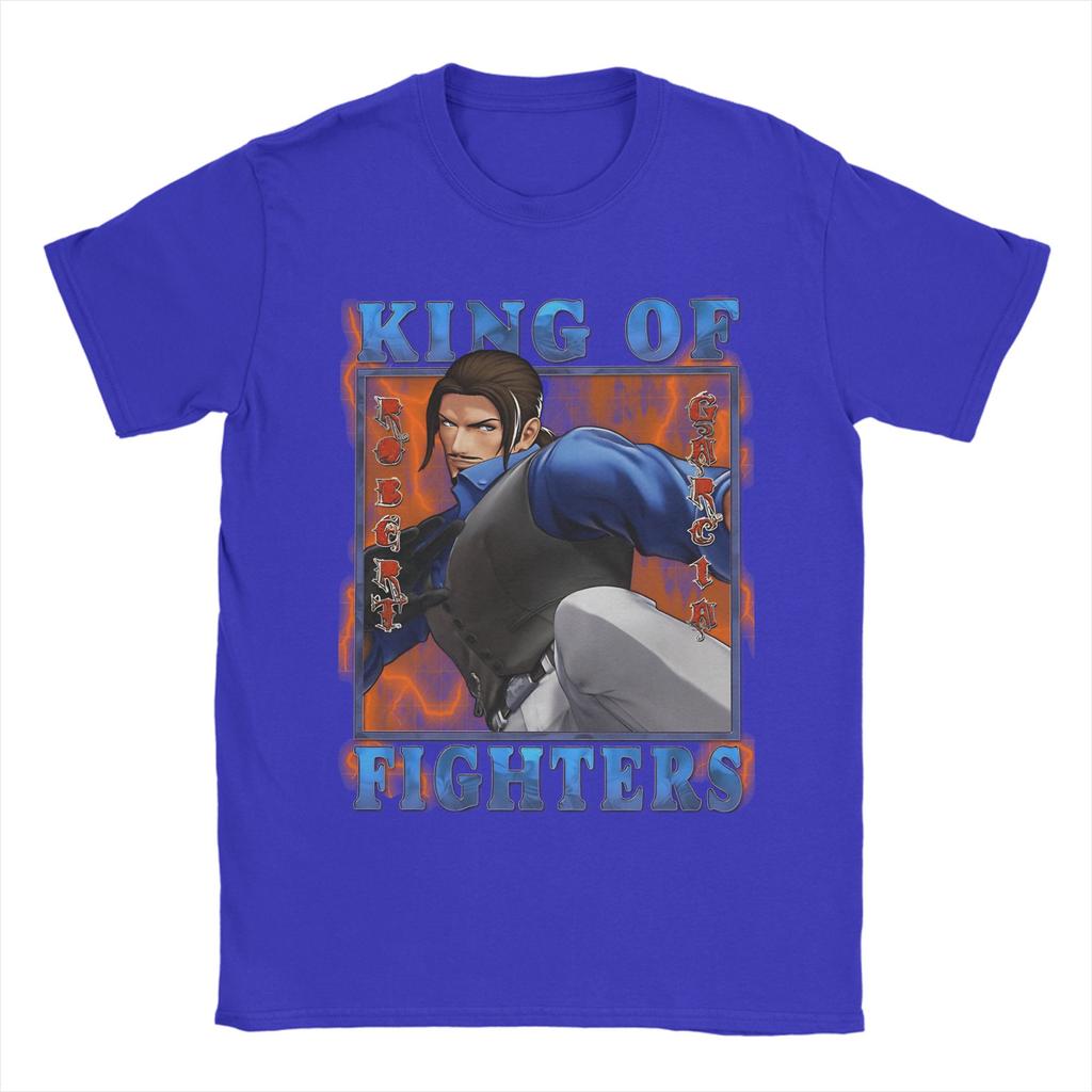 King of Fighters XV - Самый Сильный Тигр Роберт Гарсия Футболка Летняя Хлопковые Футболки Для Унисекса Футболка С Коротким Рукавом Топы