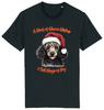 Kids POODLE Christmas T-Shirt Santa Dog Woof Wishes Dogs Stocking Filler Child