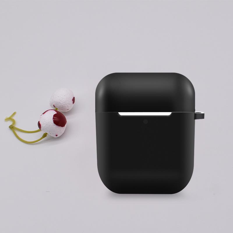 Силиконовый защитный чехол для наушников AirPods 2 — аксессуары второго поколения
