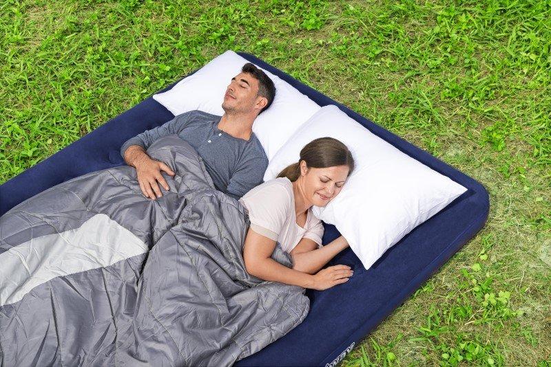 Velvet air mattress 203x152x22cm Bestway 67003