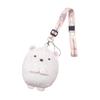 Sumikko Gurashi Сирокума Ремешок на шею Плюшевый кошелек-монетница Белый SG 1481 WH