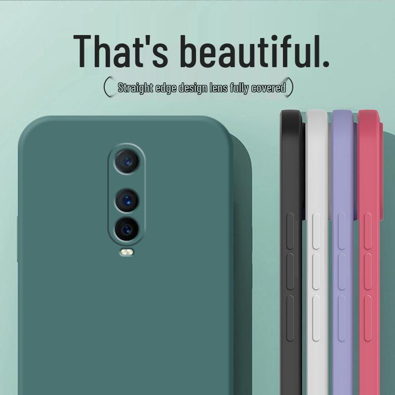 Ударопрочный силиконовый чехол для телефона OPPO R17 Pro с защитой всей камеры