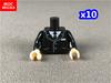 10 шт. Набор деталей MOC Фигурки Шеф-повар доктор Часть тела Туловище Строительные блоки Аксессуары Собираемые Частицы Игрушки Подарки