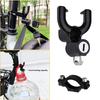 Metal Motorcycle Helmet Lock Bike Handlebar Helmet Anti-theft Safety Lock Accessories Wih Hooks Two Keys and Pipe