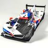 BMW M Hybrid V8 1:Модель гоночного автомобиля из литого сплава, масштаб 1:24 - Синяя Коллекционная фигурка для демонстрации