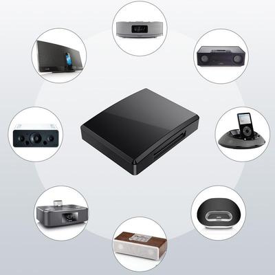 30-контактный Bluetooth 5.4 аудиоприемник A2DP музыкальный мини-беспроводной адаптер для телефона 30-контактный разъем аналоговый динамик для автомобиля ПК
