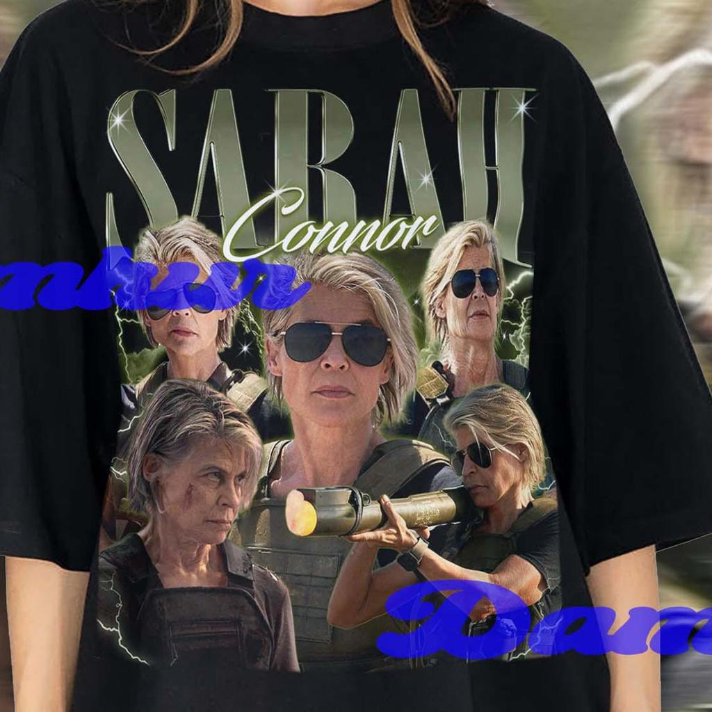 Sarah Connor Shirt, Sarah Connor Vintage Tshirt, Sarah Connor Retro Fan Tees, Sarah Connor 90s Sweater, Sarah Connor Merch Gift Tee for Her