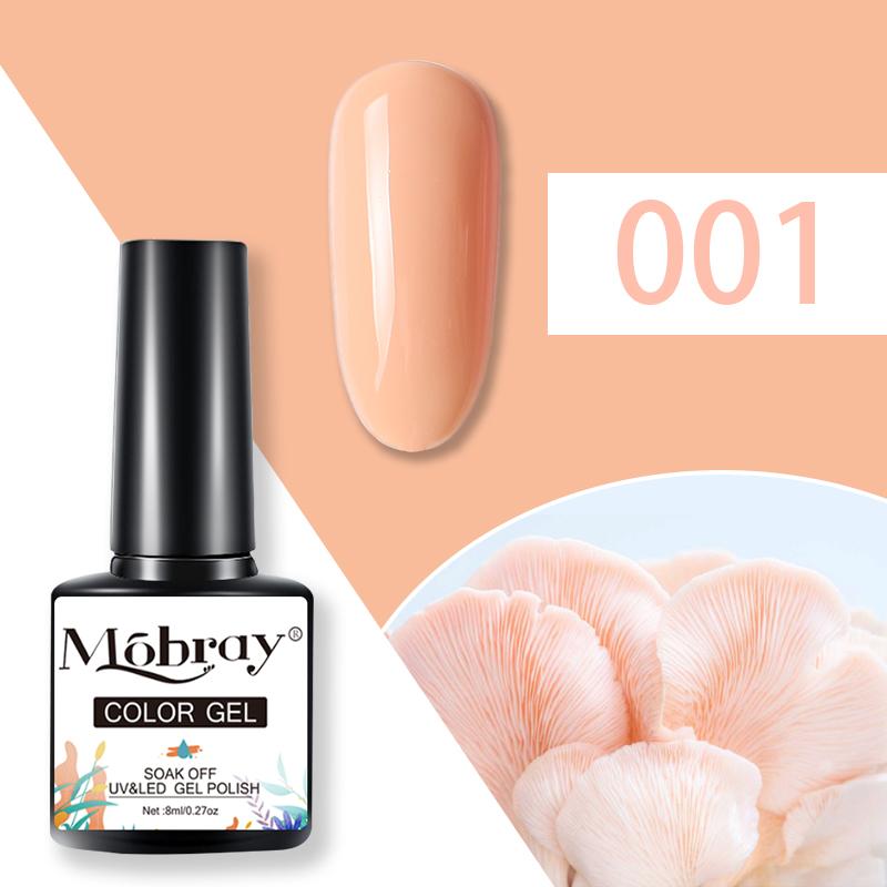 Mobray 80 цветов гель-лак для ногтей 8 мл полупостоянный гель-лак замачиваемый УФ-гель для дизайна ногтей