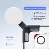 Держатель для мобильного телефона 360-градусный поворот Магнитный автомобильный держатель Зажимной держатель для телефона Ультрастабильная амортизирующая подставка для телефона для безопасного вождения