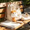 Cute Cat Cat Plush Doll Keychain Soft Fluffy Kitten Plush Keychain  Birthday Gift