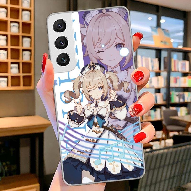Genshin Impact Anime Cover Phone Case For Samsung Galaxy S26 S25 Edge S24 Ultra S23 S22 Plus S21 S20 FE Soft Fundas Shell Galaxy