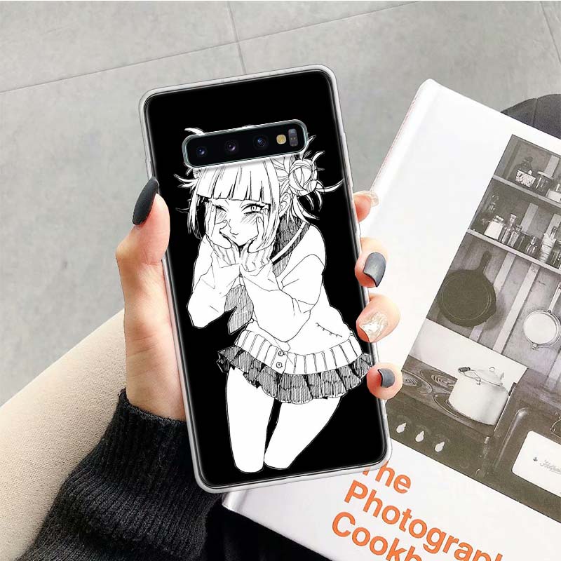 Anime Himiko Toga Boku cute Phone Case For Samsung Galaxy S26 Ultra S23 S24 S25 Edge S20 FE S21 S22 Plus Soft Print Shell Cover