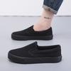 Canvas Shoes for Women Low-cut Flat Soles Comfortable Women Casual Shoes Non-slip Slip On Breathable Large Size Women's Sneakers