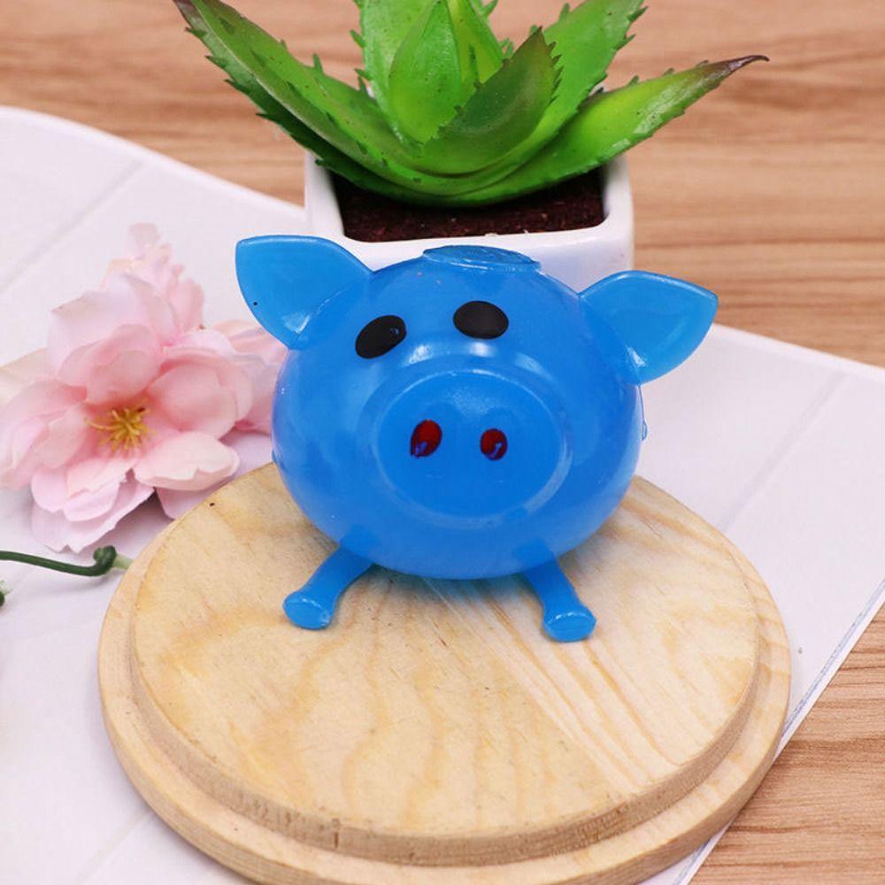 Игрушка для вентиляции Jello Pig Fidget Toy Sticky Pig Jello Pig Vent Toy Pig Water Ball Toys Gift Birthday