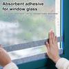 4M/Roll Оконная впитывающая наклейка для стекла Войлочная оконная влагопоглощающая полоска Самоклеящаяся стеклянная водонепроницаемая антиконденсатная лента