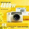 Portable Vlog Camera: Dual 48MP Front & Rear, 16X Zoom, HD Video, Pocket size