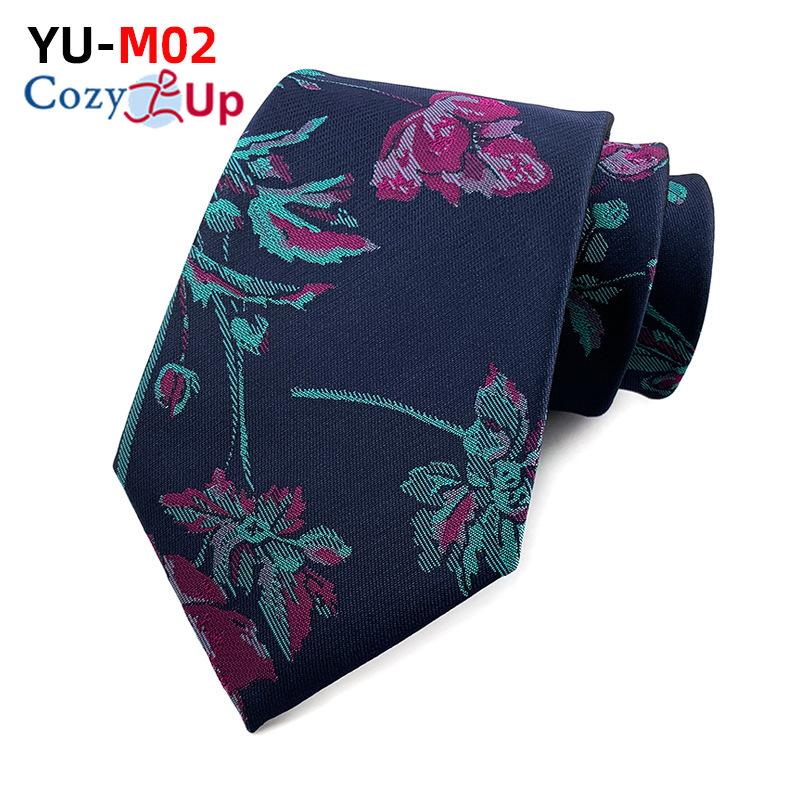 Cozy Up 3,15-дюймовый модный полосатый мужской галстук с узором пейсли в клетку для свадьбы