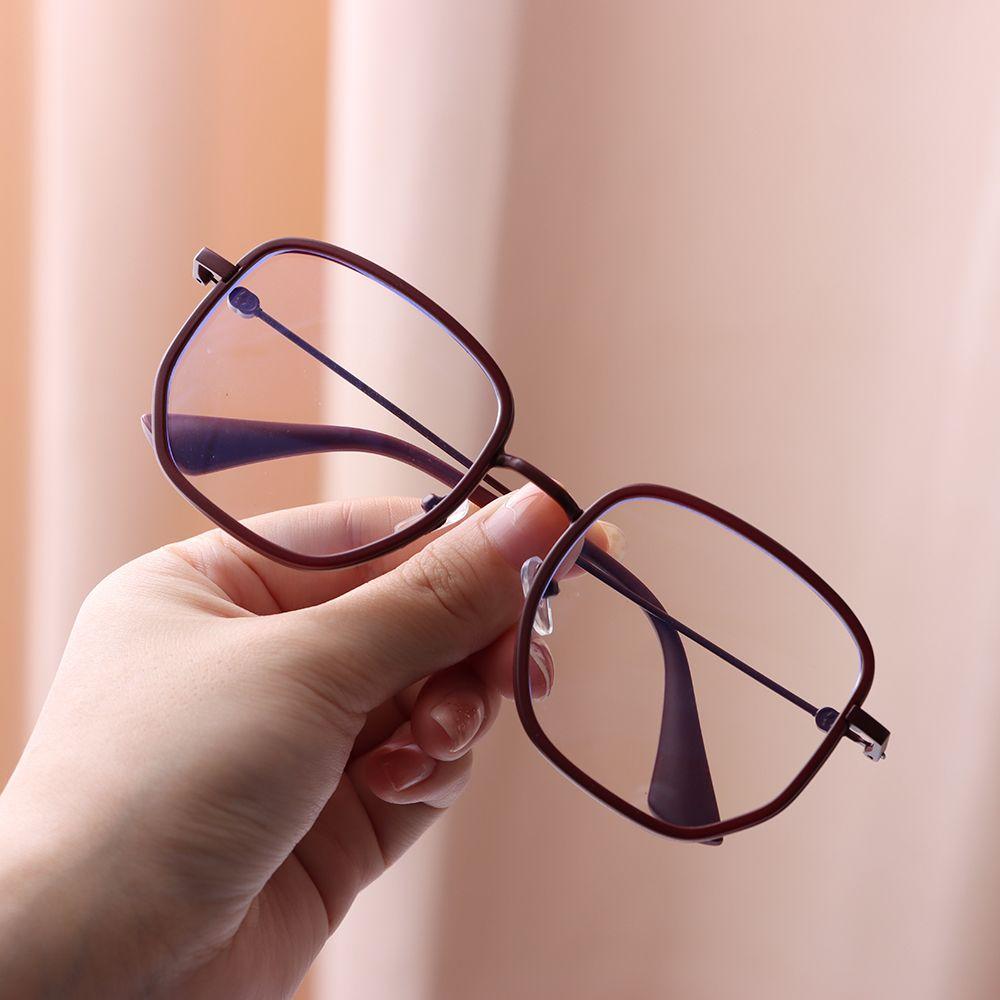 Frame Eyeglasses Big Frame Anti Blue Light Glasses Computer Goggles Anti-radiation Office Glasses