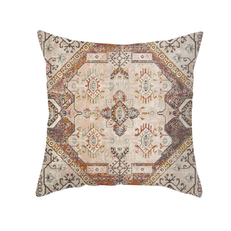Bohemian Style Retro Throw Pillow Case Printed Home Sofa Decorative Pillow Cushion