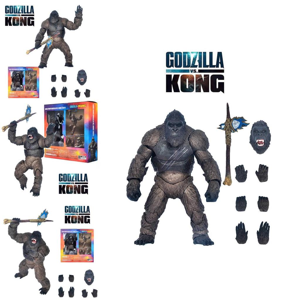 Godzilla Vs Kong King Kong Figure Toy 14cm Height Pvc Material Collectible Model For Kids